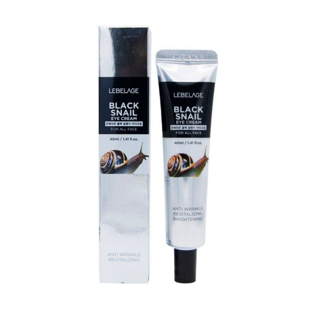 Крем для кожи вокруг глаз Lebelage Black Snail Eye Cream Ex, фото 1